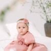 Rochie Tip Gogosar Botez Fete Kate Roz Vintage 6