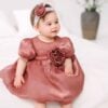 Rochie Tip Gogosar Botez Fete Kate Zmeura