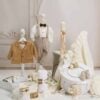 Trusou Complet De Botez Theo Bej Cufar Baloane