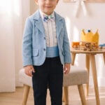 Costum Ralph - catifea bleu