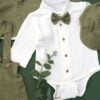Costum De Botez Dan Verde Menta
