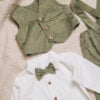 Costum De Botez Raiat Aris Verde Olive