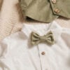 Costum De Botez Raiat Aris Verde Olive