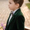 Costum Ceremonie Baieti Sacou Catifea Verde