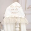 Pachet Botez Fete Cufar Buretat Oval Albastru Trusou