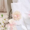 Pachet Botez Fete Cufar Buretat Oval Roz Trusou