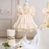 Set Esential De Botez Raza Borangic Roz Maneca Scurta