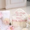 Trusou De Botez Cufar Cu Aripi Roz Mariposa