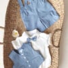 Costum De Botez Baieti Vara Amos Bleu