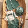 Costum De Botez Baieti Vara Amos Verde