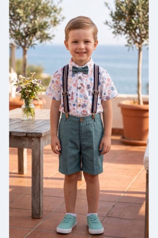 Costum elegant  Damian - gri marin