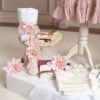Set De Botez Fete Ludmila Roz