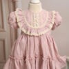 Set De Botez Fete Ludmila Roz