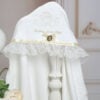 Trusou Complet Borangic Alb