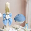 Trusou Complet De Botez Baiet Amos Bleu