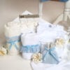 Trusou Complet De Botez Baiet Amos Bleu