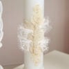 Trusou Complet De Botez Fete Claire Alb