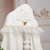 Trusou Complet De Botez Fete Claire Alb