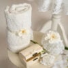 Trusou Complet De Botez Fete Claire Alb
