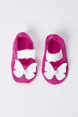 Botoșei Botez cu Fluture Mariposa - Orhidee Vibrantă