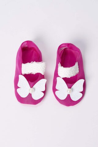 Botoșei Botez cu Fluture Mariposa - Orhidee Vibrantă