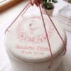 Cufăr Trusou botez Lebădă - Cufăr buretat