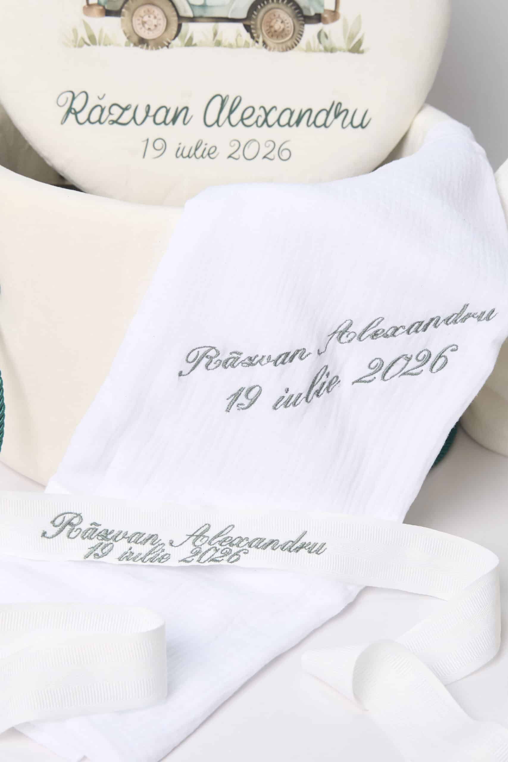 Pachet botez -20% REDUCERE – Cufăr Safari buretat + Trusou PureBebe 8 Pachet botez -20% REDUCERE – Cufăr Safari buretat + Trusou PureBebe - imagine 8