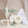 Set complet botez (trusou) - Romeo Safari - dungi - mint