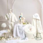 Set complet botez (trusou) - Dan - ivoire - Varianta 2