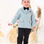 Costum ocazie copii Felix - mint (1-4ani)