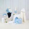 Set complet botez cufar buretat (trusou) - Ralph - bleu