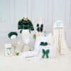 Set complet botez cufar buretat (trusou) - Nikolai - verde