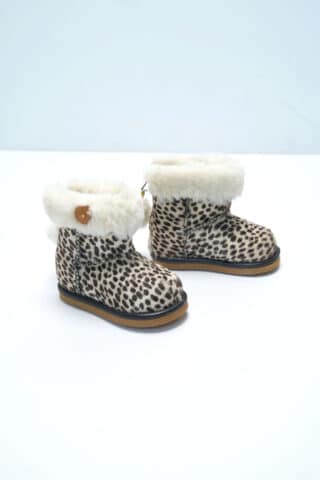 Cizme copii ERIKA - ANIMAL PRINT LEOPARD