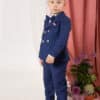 Costum băieți Felix - bleumarin (1-4ani)