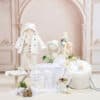 Set complet botez (trusou) - Explorator cu jachetă - ivoire